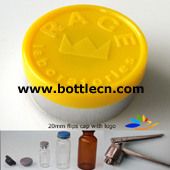 bottle cap custom logo company name flip off cap seal with aluminium